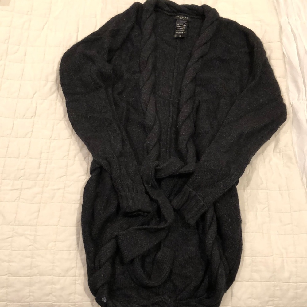 ARITZIA belted cashmere blend cardigan